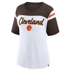 Women's Cheer Chant Fashion Crop Top - Cleveland Browns
