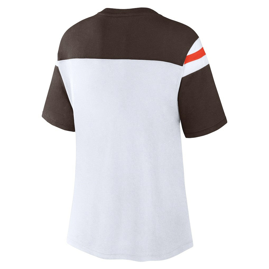 Women's Cheer Chant Fashion Crop Top - Cleveland Browns