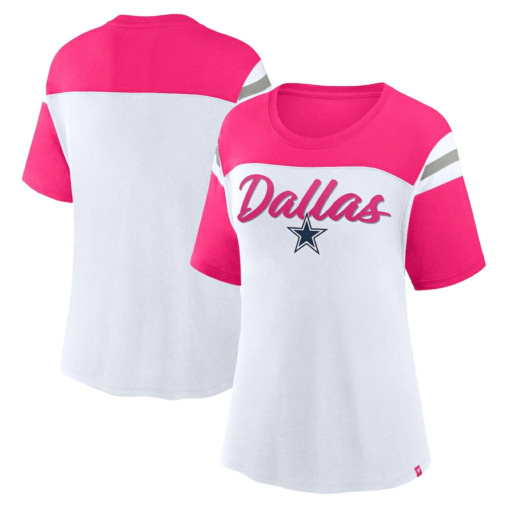 Women's Cheer Chant Fashion Crop Top - Dallas Cowboys