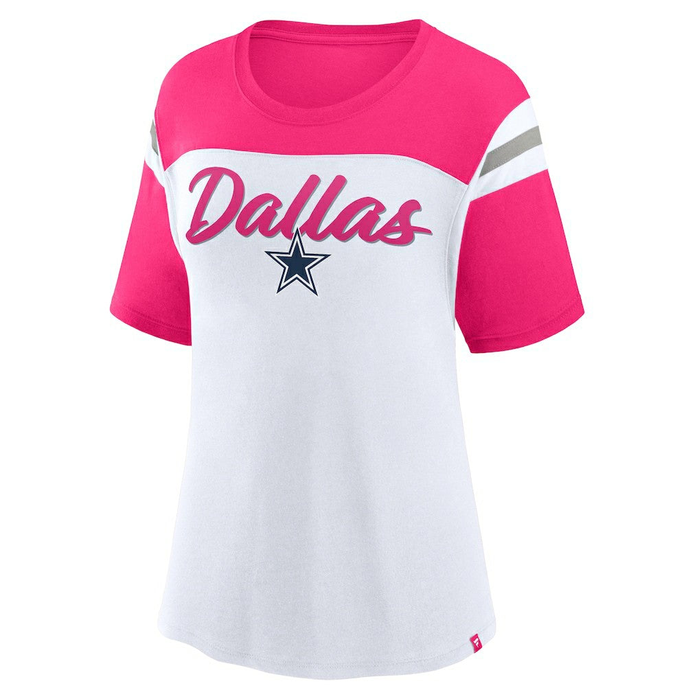 Women's Cheer Chant Fashion Crop Top - Dallas Cowboys