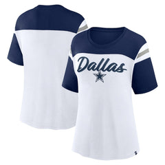 Women's Cheer Chant Fashion Crop Top - Dallas Cowboys