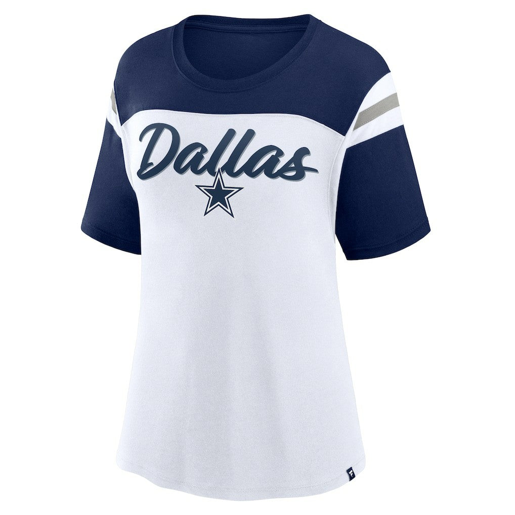 Women's Cheer Chant Fashion Crop Top - Dallas Cowboys