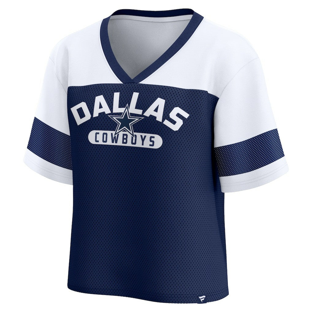 Women's Homeschool Jersey Poly V-Neck
Fashion Top - Dallas Cowboys