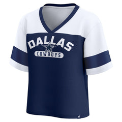 Women's Homeschool Jersey Poly V-Neck
Fashion Top - Dallas Cowboys