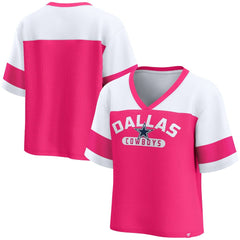 Women's Homeschool Jersey Poly V-Neck
Fashion Top - Dallas Cowboys
