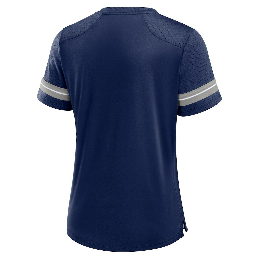 Women's Play Script Lace-Up T-Shirt - Dallas Cowboys