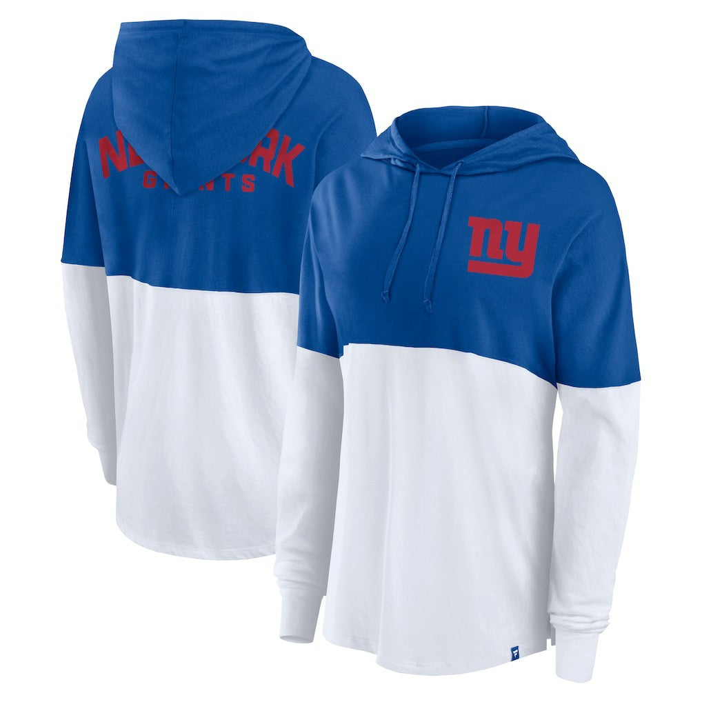 Women's Backup Option Long Sleeve Hoodie T-Shirt - New York Giants