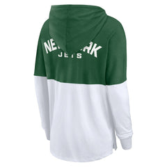 Women's Backup Option Long Sleeve Hoodie T-Shirt - New York Jets
