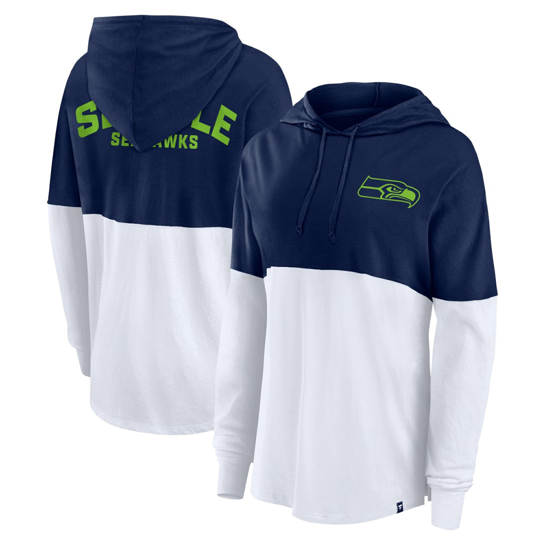 Women's Backup Option Long Sleeve Hoodie T-Shirt - Seattle Seahawks