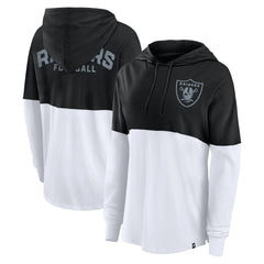 Women's Backup Option Long Sleeve Hoodie T-Shirt - Las Vegas Raiders