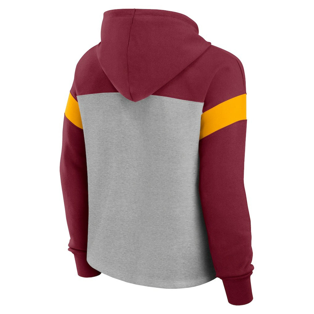 Women's Bold Play Call Pullover Hoodie - Washington Commanders