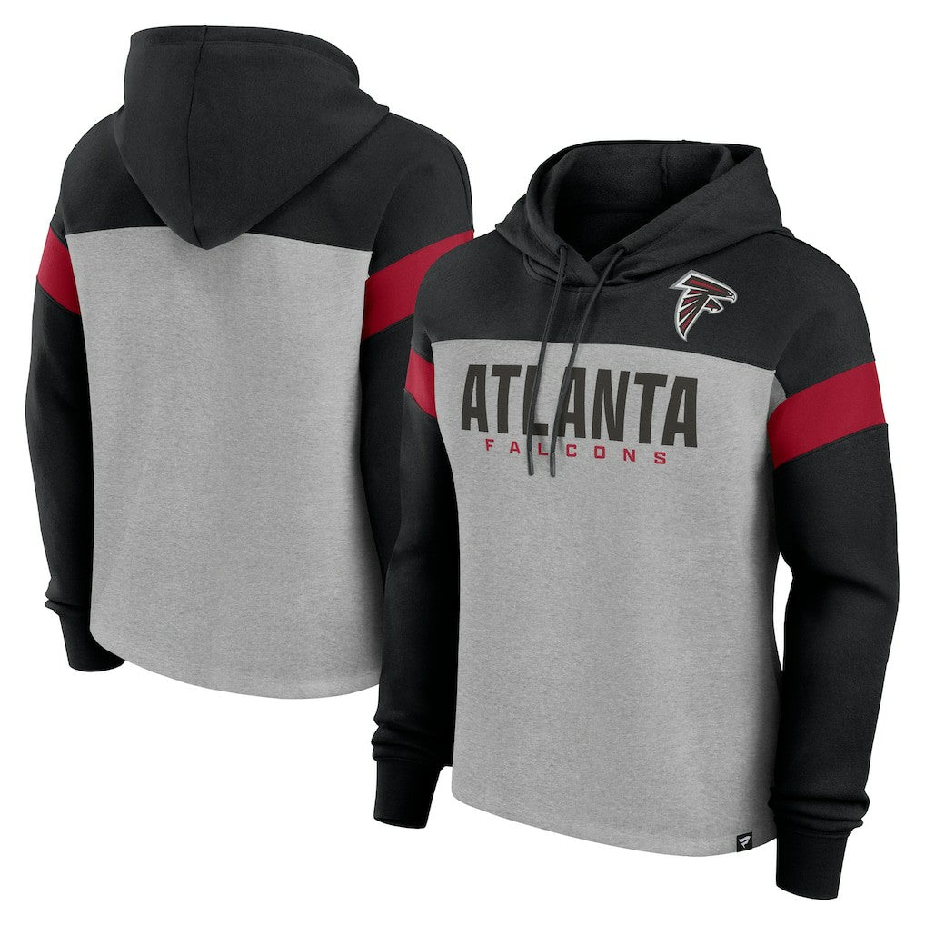Women's Bold Play Call Pullover Hoodie - Atlanta Falcons