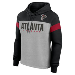 Women's Bold Play Call Pullover Hoodie - Atlanta Falcons
