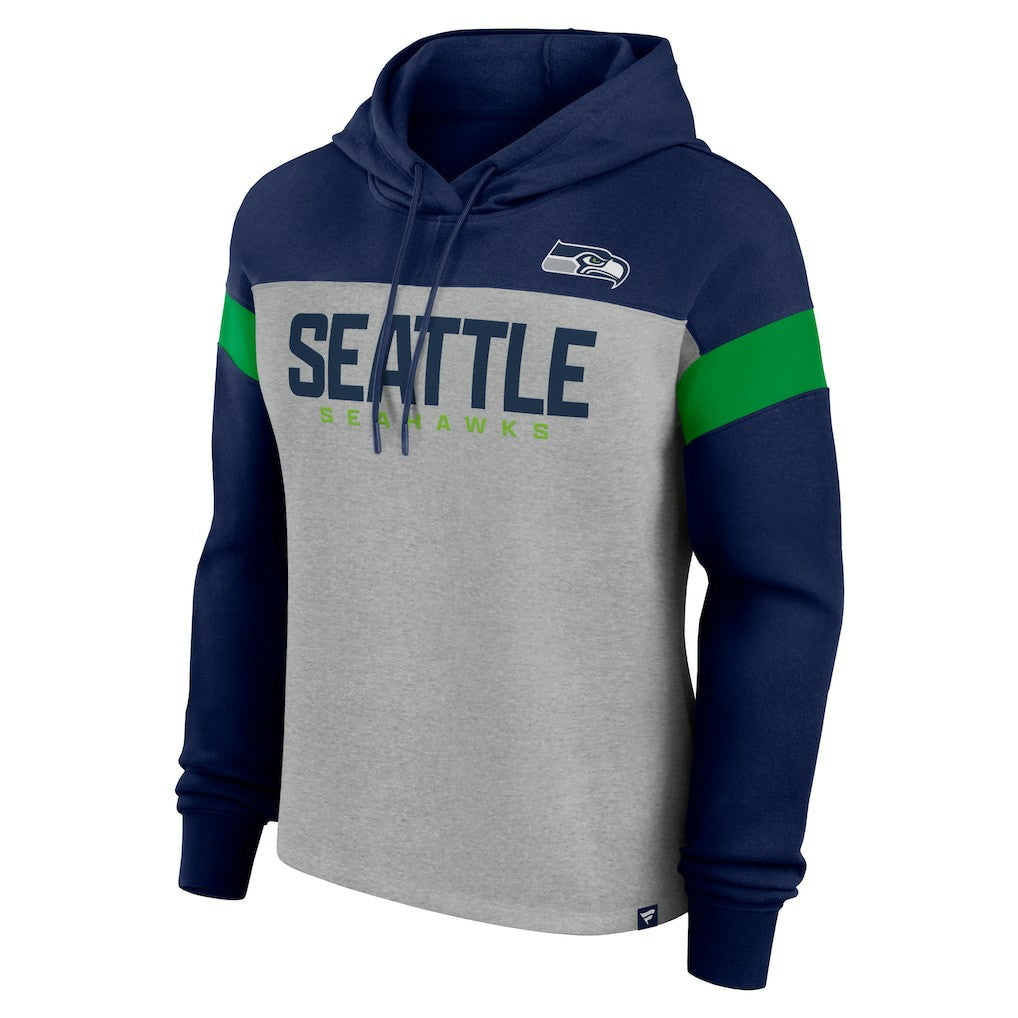 Women's Bold Play Call Pullover Hoodie - Seattle Seahawks
