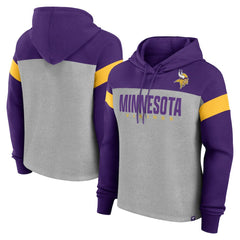 Women's Bold Play Call Pullover Hoodie - Minnesota Vikings