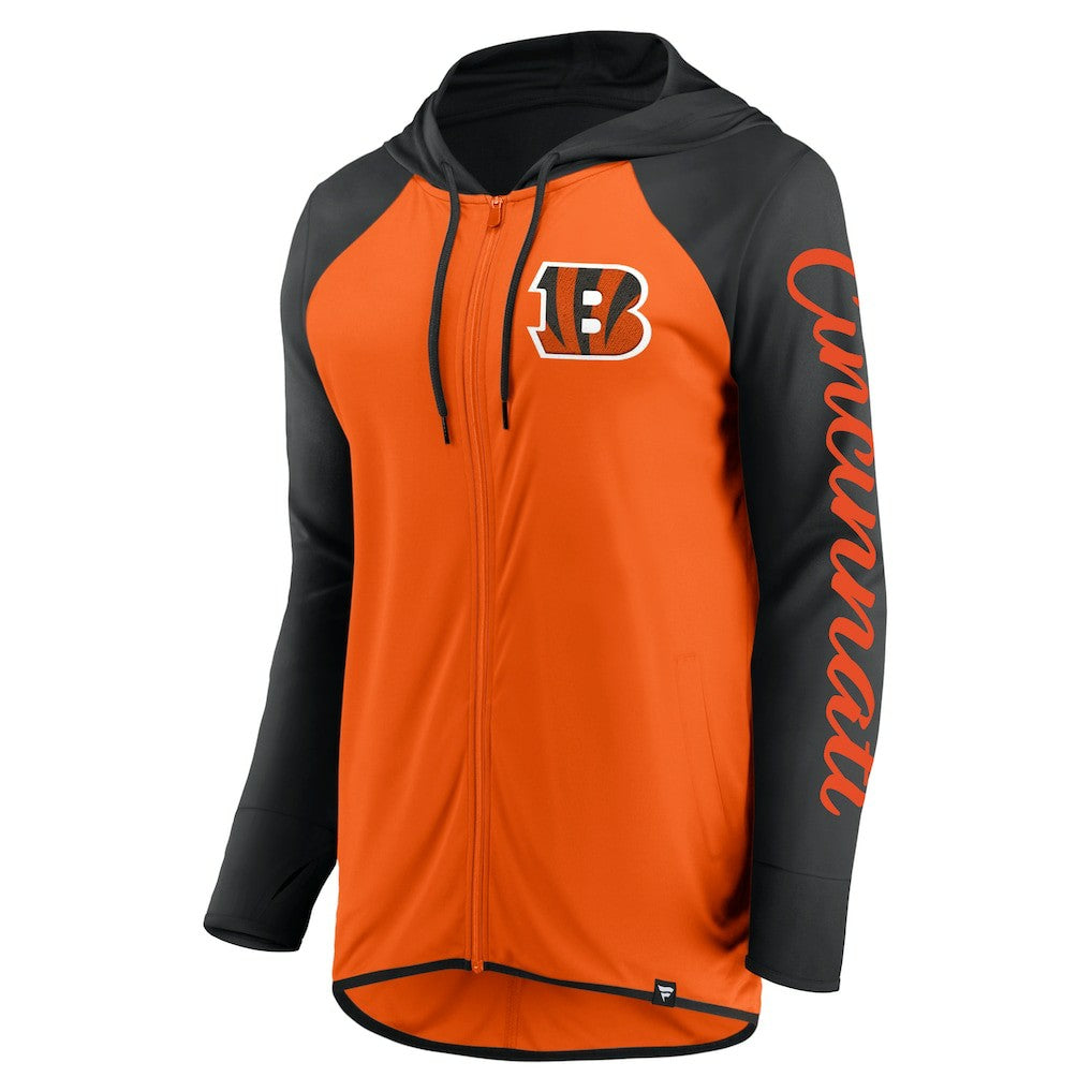 Women's Script Full-Zip Hoodie - Cincinnati Bengals