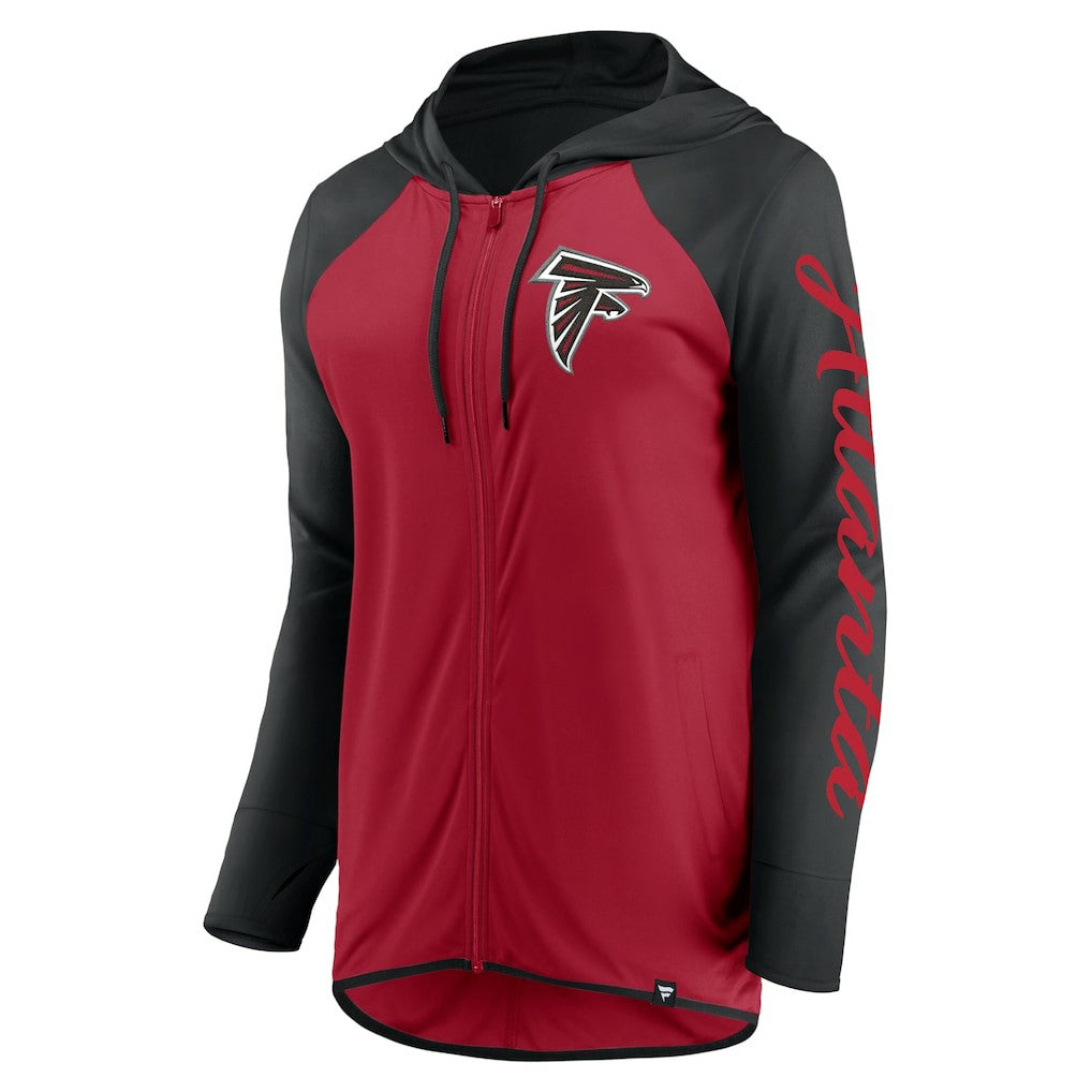 Women's Script Full-Zip Hoodie - Atlanta Falcons