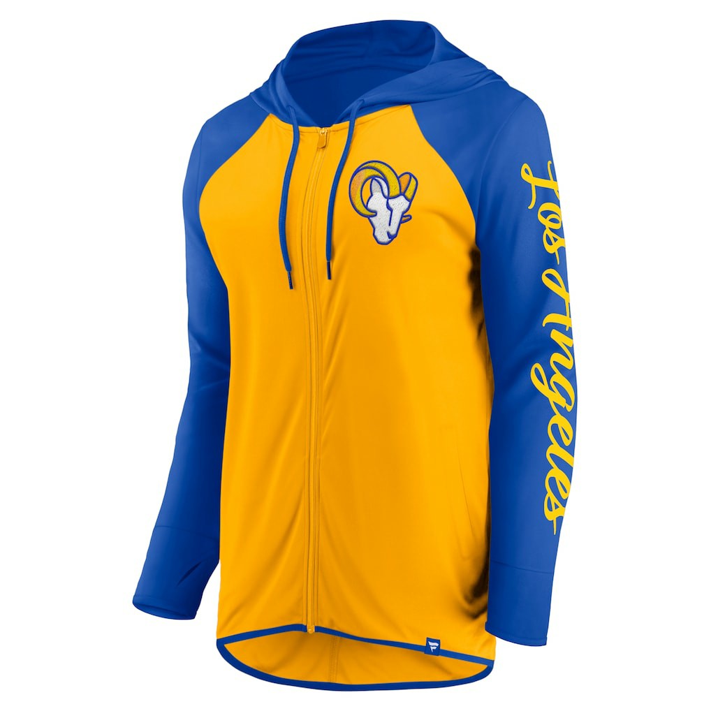 Women's Script Full-Zip Hoodie - Los Angeles Rams