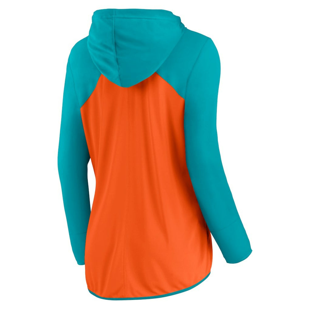 Women's Script Full-Zip Hoodie - Miami Dolphins