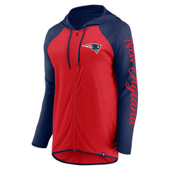 Women's Script Full-Zip Hoodie - New England Patriots