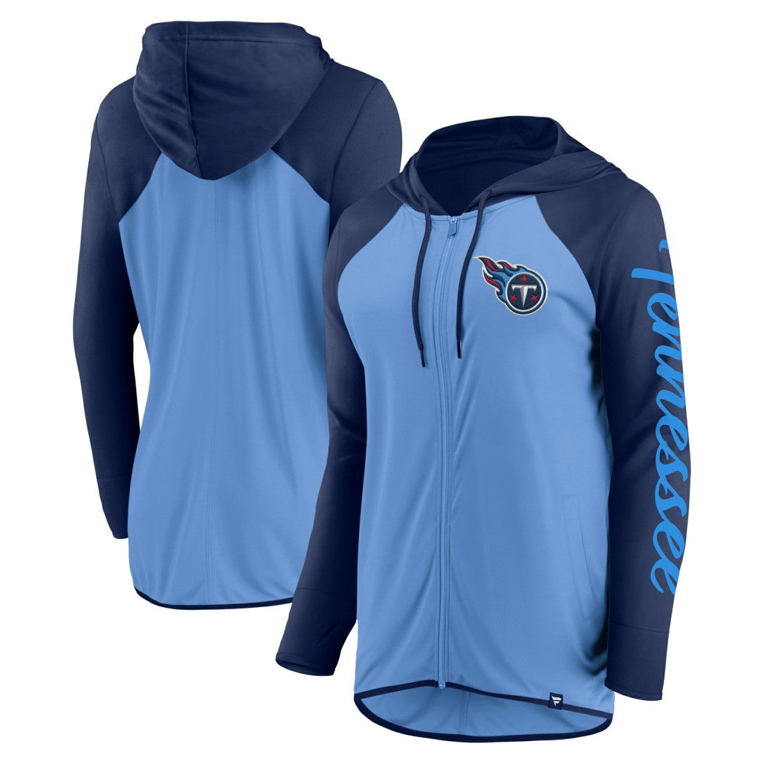 Women's Script Full-Zip Hoodie - Tennessee Titans