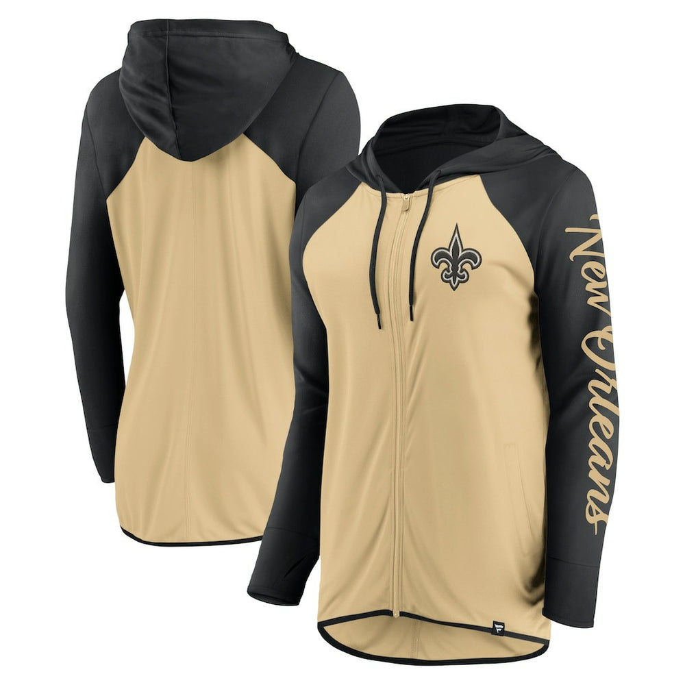 Women's Script Full-Zip Hoodie - New Orleans Saints