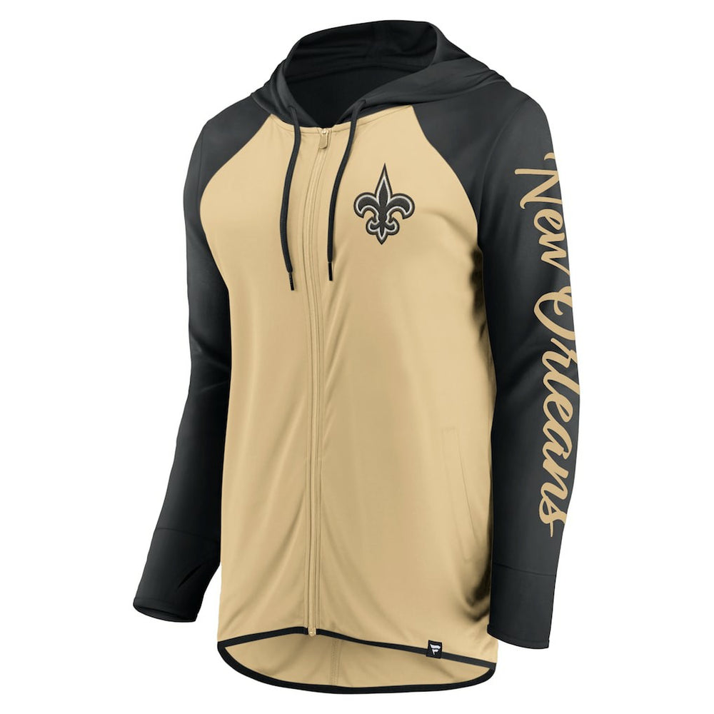 Women's Script Full-Zip Hoodie - New Orleans Saints