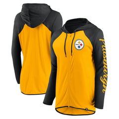 Women's Script Full-Zip Hoodie - Pittsburgh Steelers