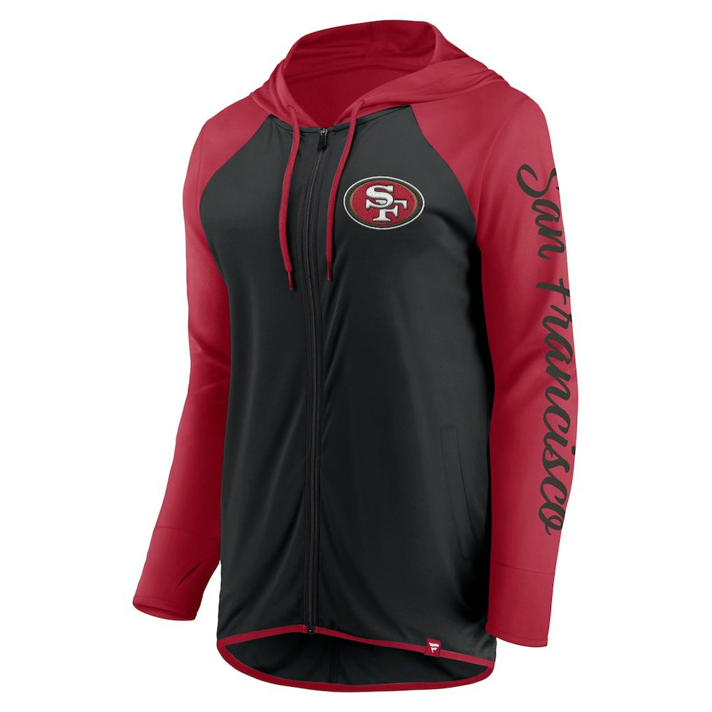 Women's Script Full-Zip Hoodie - San Francisco 49ers