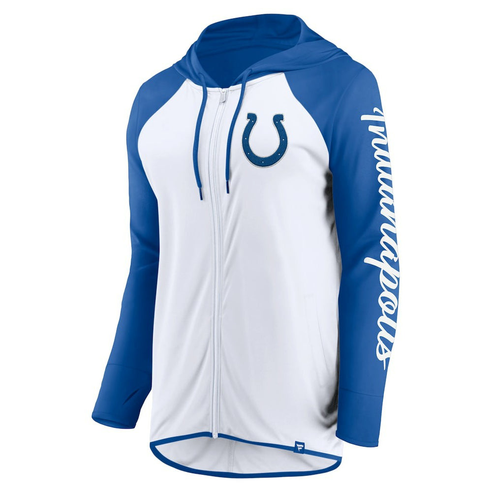 Women's Script Full-Zip Hoodie - Indianapolis Colts