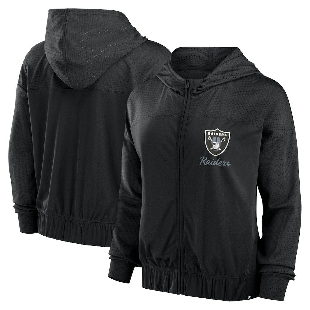 Women's Script Lock Full-Zip Hoodie - Las Vegas Raiders
