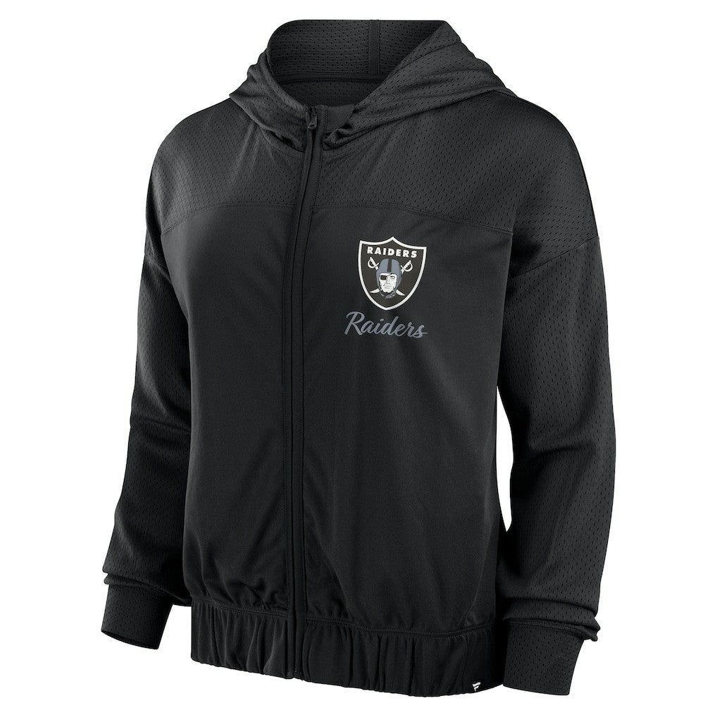 Women's Script Lock Full-Zip Hoodie - Las Vegas Raiders