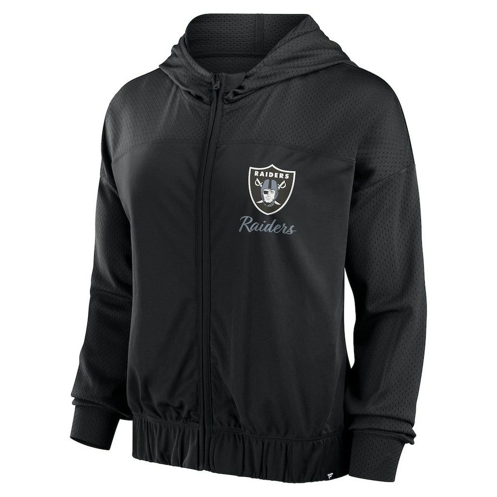 Women's Script Lock Full-Zip Hoodie - Las Vegas Raiders