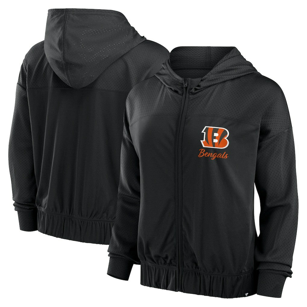 Women's Script Lock Full-Zip Hoodie - Cincinnati Bengals