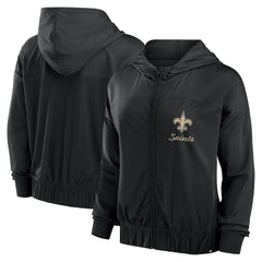 Women's Script Lock Full-Zip Hoodie - New Orleans Saints