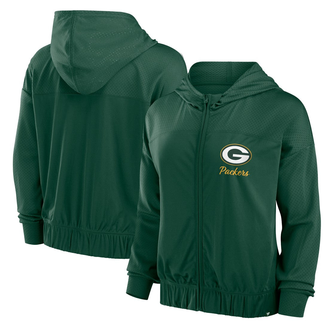 Women's Script Lock Full-Zip Hoodie - Green Bay Packers