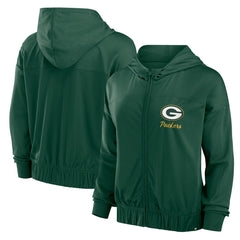 Women's Script Lock Full-Zip Hoodie - Green Bay Packers