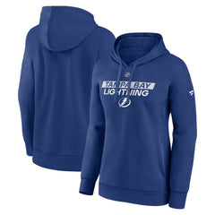NHL Blue Tampa Bay Lightning Fanatics Women's Authentic Pro Core Primary Fleece Pullover Hoodie