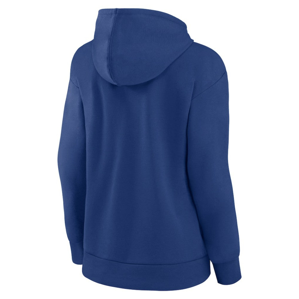 NHL Blue Vancouver Canucks Fanatics Women's Authentic Pro Core Primary Fleece Pullover Hoodie