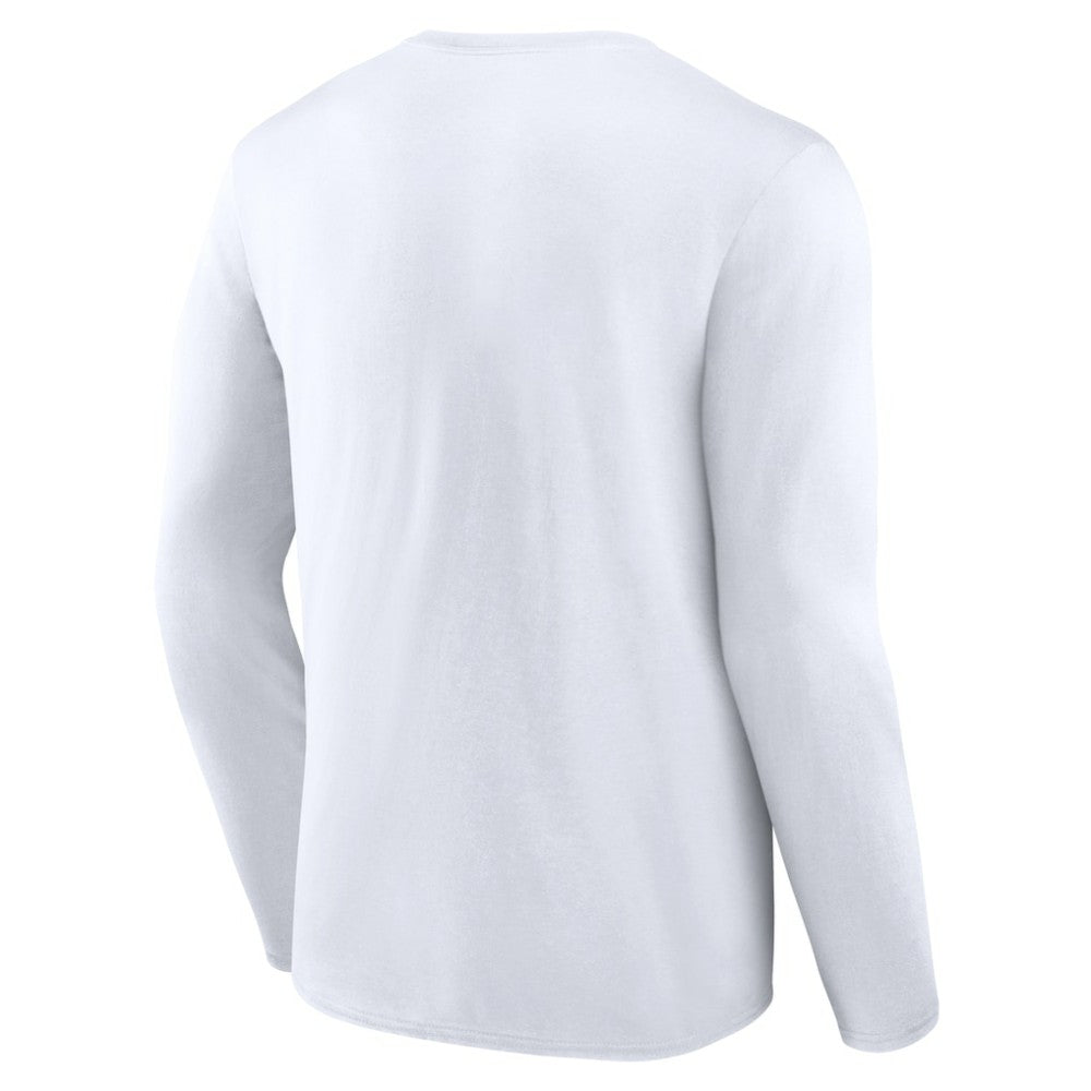 NHL White Seattle Kraken Fanatics Authentic Pro Core Secondary Long Sleeve T-Shirt