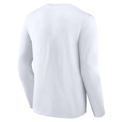 NHL White Seattle Kraken Fanatics Authentic Pro Core Secondary Long Sleeve T-Shirt