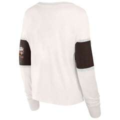 Women's Antique Block Long Sleeve T-Shirt - Cleveland Browns