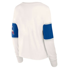 Women's Antique Block Long Sleeve T-Shirt - New England Patriots