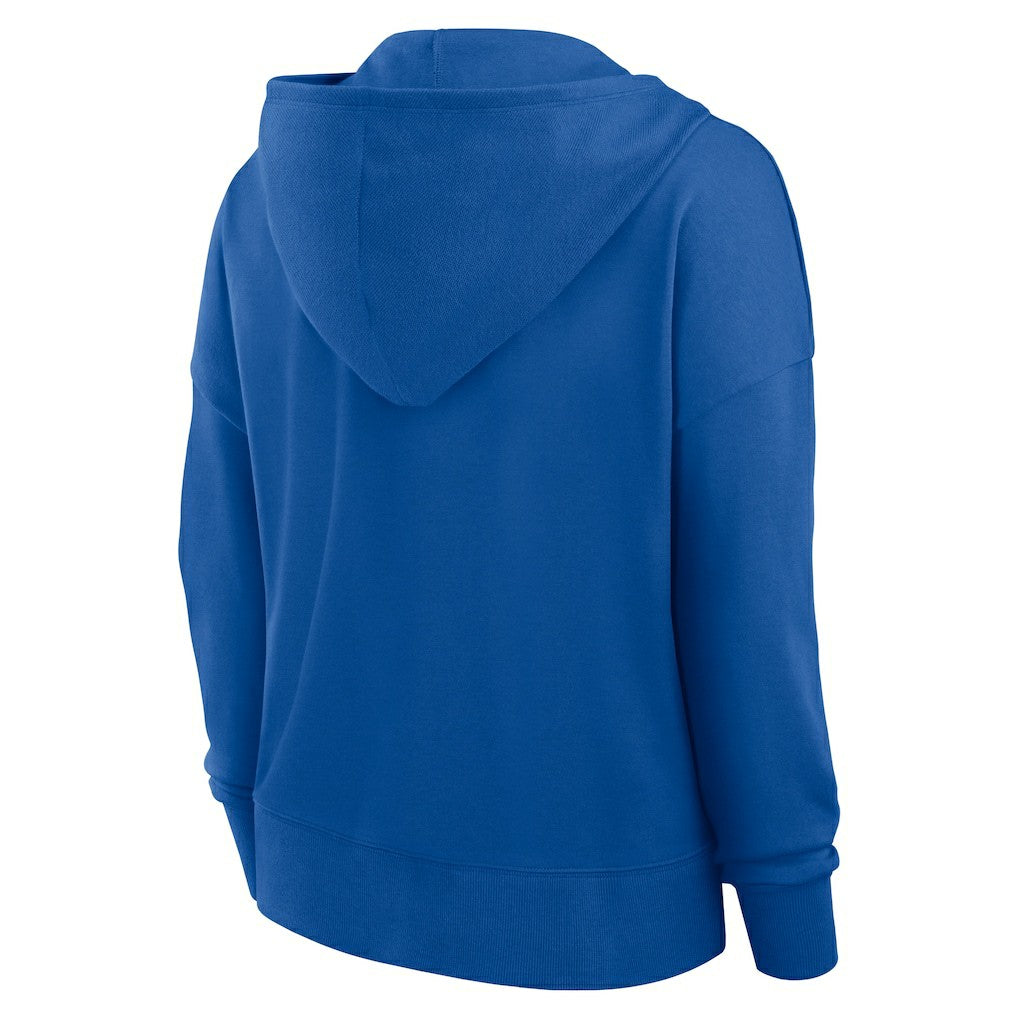 Women's Blitz Left Lace-Up Pullover Hoodie - Seattle Seahawks
