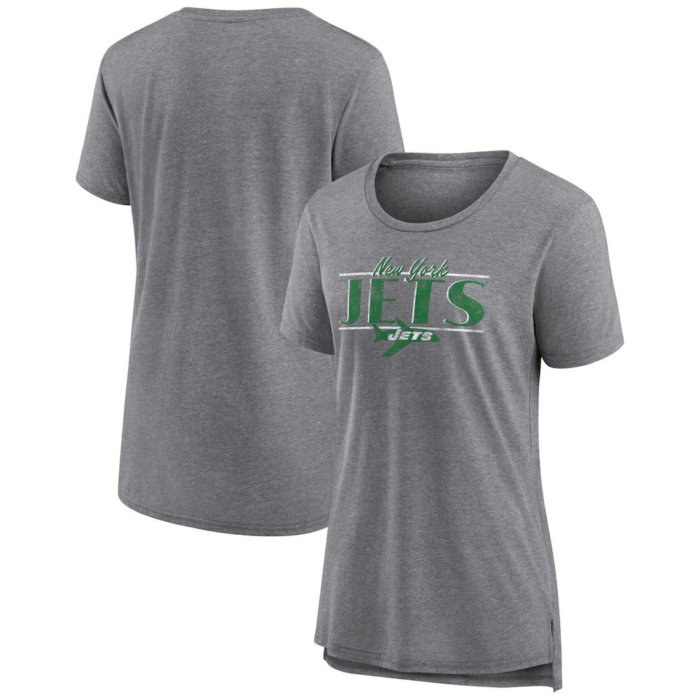 Women's Up the Middle Tri-Blend T-Shirt - New York Jets