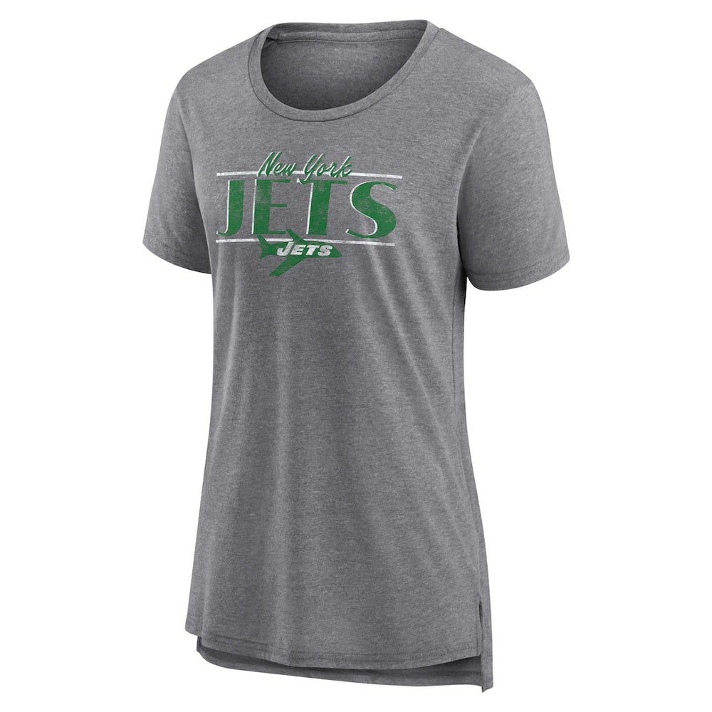 Women's Up the Middle Tri-Blend T-Shirt - New York Jets