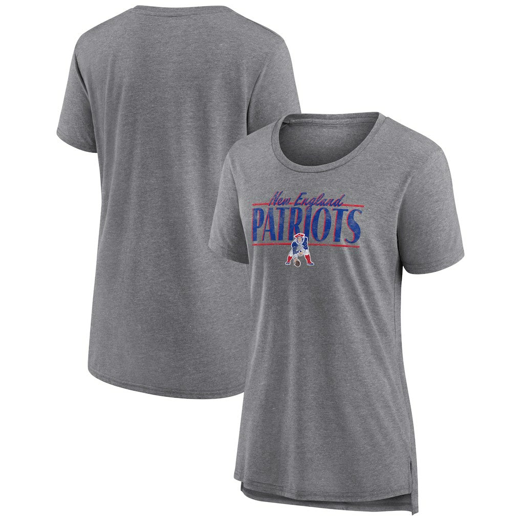 Women's Up the Middle Tri-Blend T-Shirt - New England Patriots