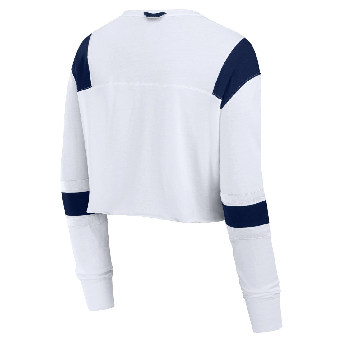 Women's Stretch Cropped Fashion Long Sleeve T-Shirt - Seattle Seahawks