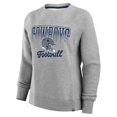 Women's Hit Hard Fleece Pullover Sweatshirt - Dallas Cowboys