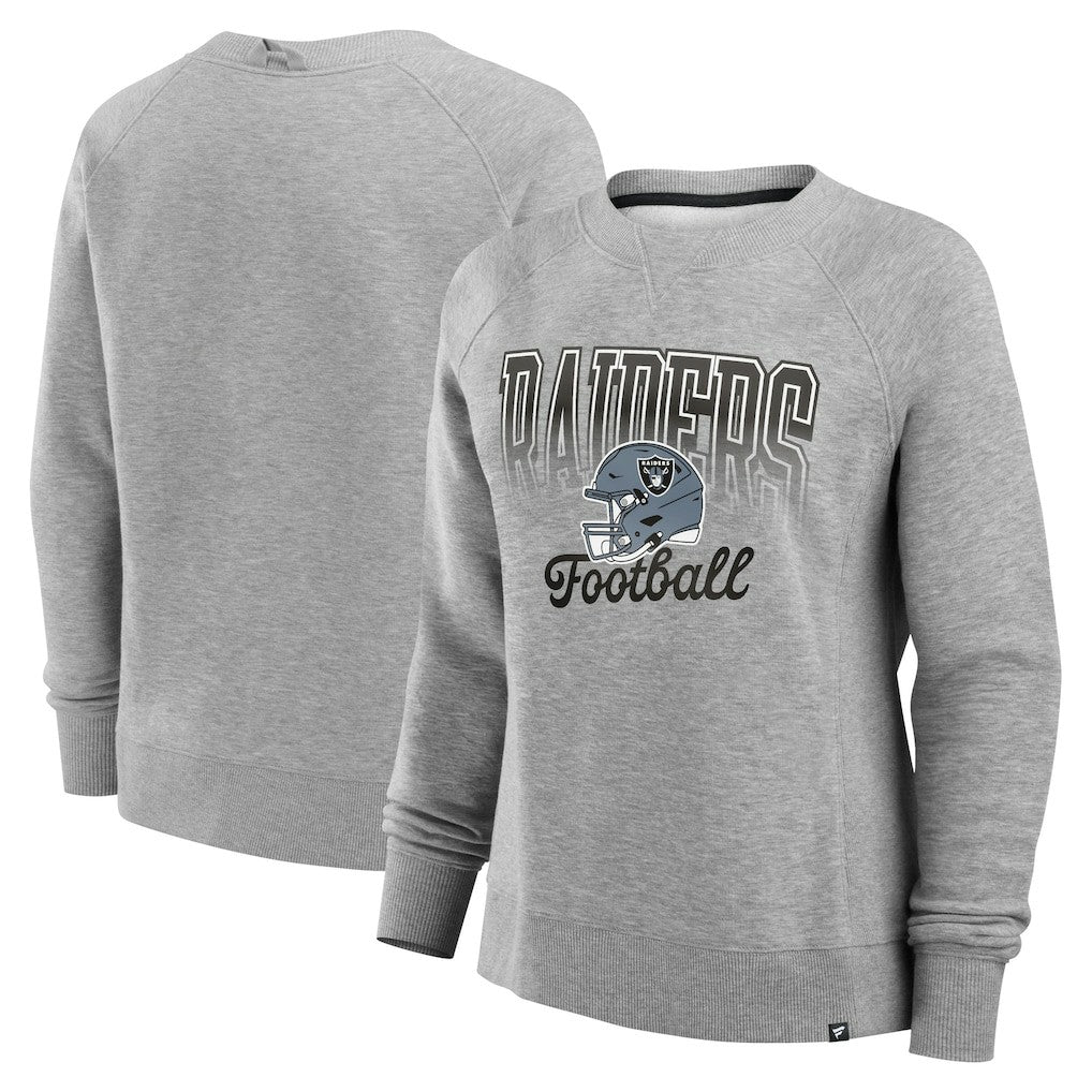 Women's Hit Hard Fleece Pullover Sweatshirt - Las Vegas Raiders